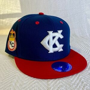 Kansas City Monarchs Fitted Ball Cap Hat